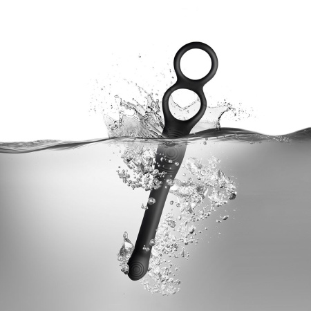 Универсальный вибратор с эрекционным кольцом Rocks Off The-Vibe, обновленная версия || Універсальний вібратор з ерекційним кільцем Rocks Off The-Vibe, оновлена версія