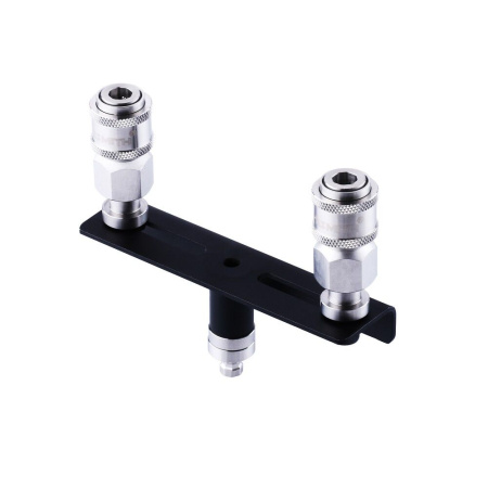 Двойной коннектор для секс-машин Hismith Quick Connector Adapter with Double Head, система KlicLok || Подвійний конектор для секс-машин Hismith Quick Connector Adapter with Double Head, система KlicLok
