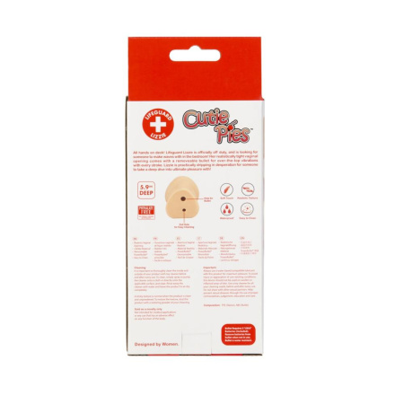 Мастурбатор-вагина Cutie Pies Lifeguard Lizzie Vagina Masturbator, вибропуля в подарок || Мастурбатор-вагіна Cutie Pies Lifeguard Lizzie Vagina Masturbator, віброкуля в подарунок