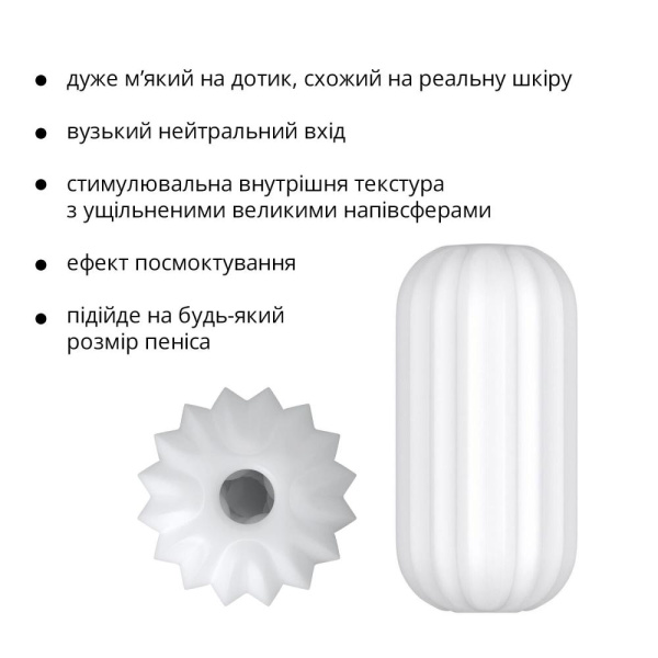 Мастурбатор Otouch Ripple, нежный и плотный, эффект всасывания, подходит для Otouch DECOR 2