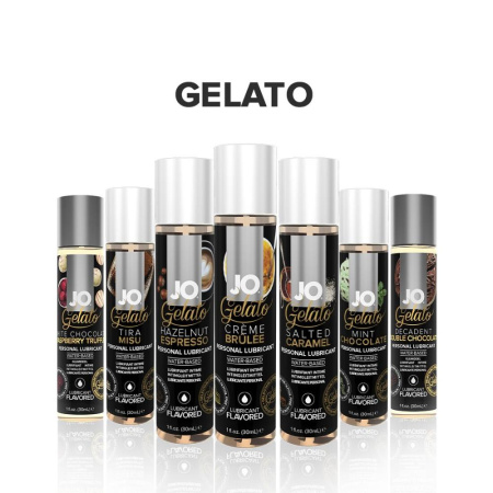 Смазка на водной основе JO GELATO CremeBrulee (30 мл) без сахара, парабенов и пропиленгликоля || Змазка на водній основі JO GELATO CremeBrulee (30 мл) без цукру, парабенів та пропіленгліколю