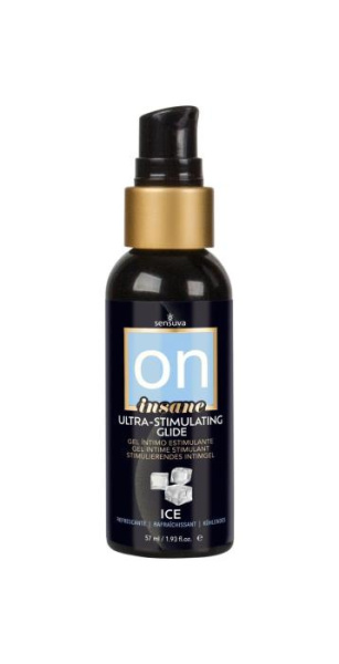 Возбуждающая смазка на гибридной основе Sensuva Ultra-Stimulating ON Insane Ice (57 мл)