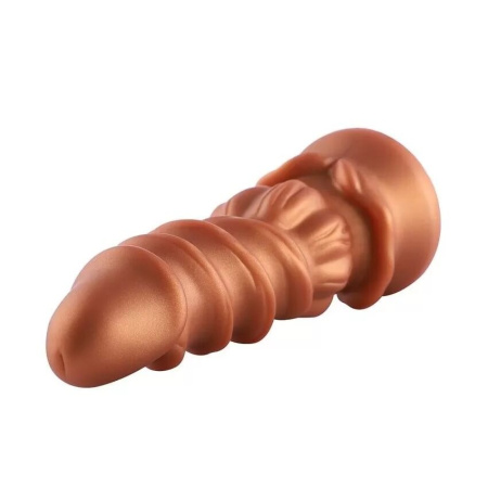 Силиконовый дилдо Hismith Spiral Grain Silicone Dildo Monster Series || Силіконовий дилдо Hismith Spiral Grain Silicone Dildo Monster Series