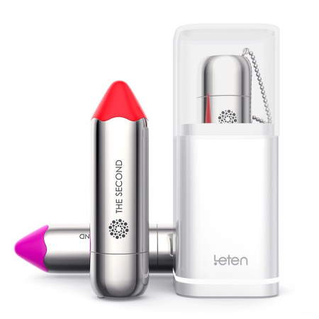 Вибропуля Leten The Second scented powder с индукционной зарядкой, водонепроницаемая, очень мощная || Віброкуля Leten The Second scented powder з індукційною зарядкою, водонепроникна, дуже потужна