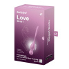 Вагинальные смарт-шарики с вибрацией Satisfyer Love Birds 1 Connect App Pink, 78 г || Вагінальні смарт-кульки з вібрацією Satisfyer Love Birds 1 Connect App Pink, 78 г