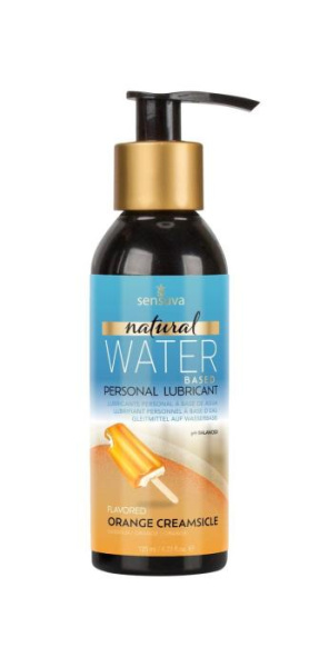 Смазка на водной основе Sensuva Natural Water-Based Orange Creamsicle 125мл без глицерина, парабенов