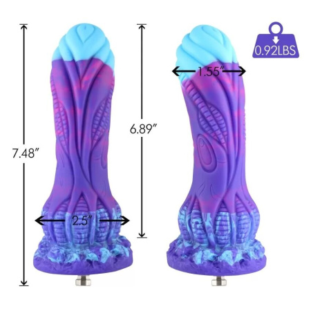 Силиконовый дилдо Hismith 7.48" Silicone Dildo HSA140 Monster Series || Силіконовий дилдо Hismith 7.48" Silicone Dildo HSA140 Monster Series
