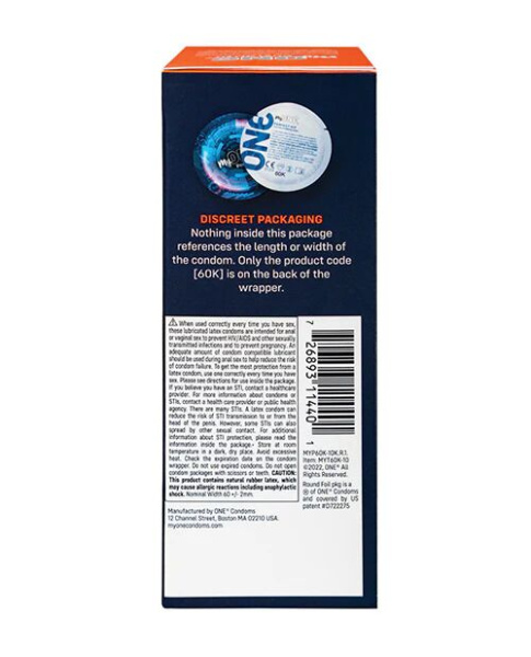 Презервативи MyONE Extra Wide & Long 10 шт, картонна коробка