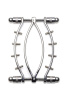 Зажим для вагины Master Series: Spread 'Em Poker Vagina Clamp with Adjustable Pressure Screws, шипы || Затискач для вагіни Master Series: Spread 'Em Poker Vagina Clamp with Adjustable Pressure Screws, ши