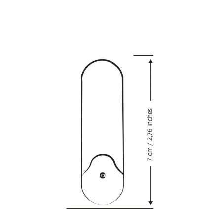 Мощная вибропуля Romp Riot Light orange || Потужна віброкуля Romp Riot Light orange