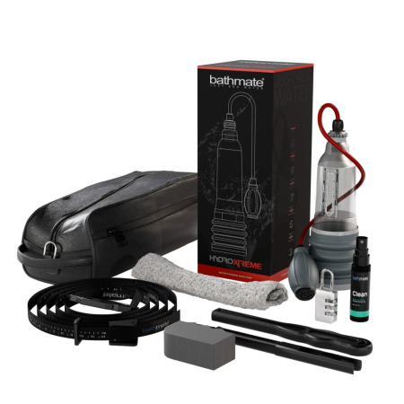 Гидропомпа Bathmate HydroXtreme 7 Wide Boy для члена длиной от 12,5 до 18 см, диаметр до 5,5 см || Гідропомпа Bathmate HydroXtreme 7 Wide Boy для члена довжиною від 12,5 до 18 см, діаметр до 5,5 см