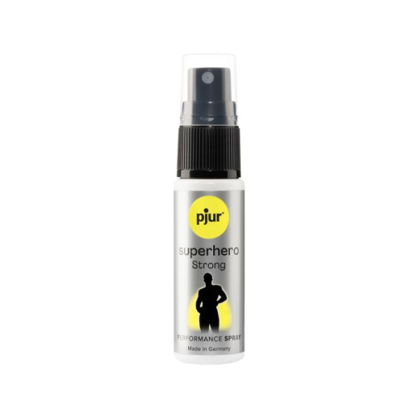 Пролонгирующий спрей pjur Superhero Strong Spray 20 ml, с экстрактом имбиря, впитывается в кожу
