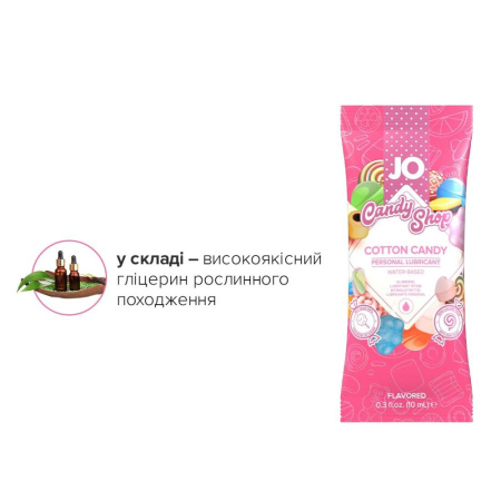 Пробник JO H2O - Cotton Candy (10 мл) || Пробник JO H2O - Cotton Candy (10 мл)