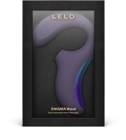 Клиторально-вагинальный звуковой стимулятор LELO Enigma WAVE Cyber Purple || Кліторально-вагінальний звуковий стимулятор LELO Enigma WAVE Cyber Purple
