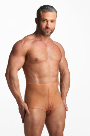 Накладная вагина Master Series Silicone Vagina + Butt Panties - Medium || Накладна вагіна Master Series Silicone Vagina + Butt Panties - Medium