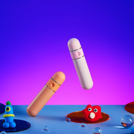 Вакуумный вибратор KISTOY ISLA Pink || Вакуумний вібратор KISTOY ISLA Pink