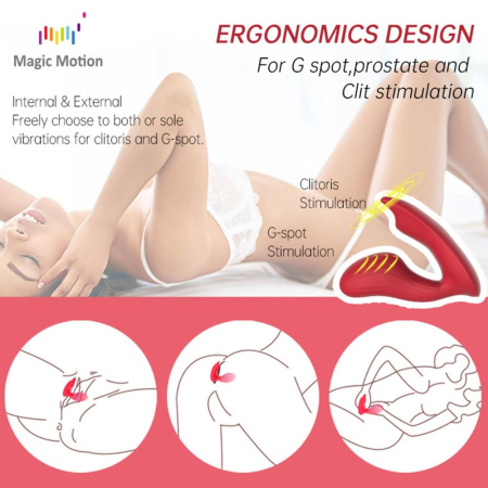 Смарт-вибратор Magic Motion Umi Red || Смартвібратор Magic Motion Umi Red