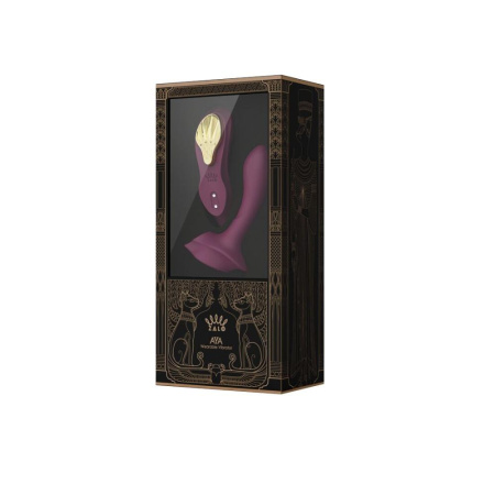 Смарт-вибратор в трусики Zalo - AYA Velvet Purple, насадка и пульт ДУ || Смарт-вібратор у трусики Zalo - AYA Velvet Purple, насадка та пульт ДК