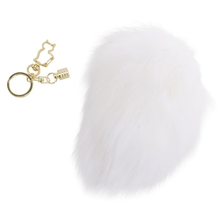 Металлическая анальная пробка Кроличий хвост LOCKINK SEVANDA White Bunny-Tail Anal Pear-shape Plug || Металева анальна пробка Кролячий хвост LOCKINK SEVANDA White Bunny-Tail Anal Pear-shape Plug