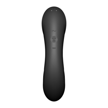 Вакуумный стимулятор с вибрацией Satisfyer Curvy Trinity 4 Black || Вакуумний стимулятор з вібрацією Satisfyer Curvy Trinity 4 Black