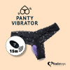 Вибратор в трусики FeelzToys Panty Vibrator Black с пультом ДУ, 6 режимов работы, сумочка-чехол || Вібратор в трусики FeelzToys Panty Vibrator Black з пультом ДК, 6 режимів роботи, сумочка-чохол