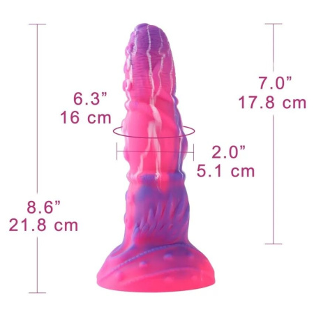 Силиконовый дилдо Hismith Silicone Tentacle Dildo Monster Series || Силіконовий дилдо Hismith Silicone Tentacle Dildo Monster Series