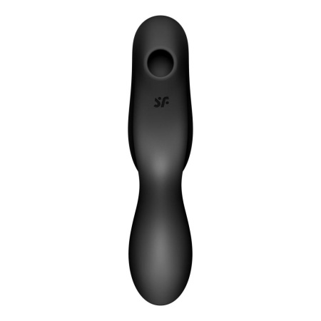 Вакуумный стимулятор с вибрацией Satisfyer Curvy Trinity 2 Black || Вакуумний стимулятор з вібрацією Satisfyer Curvy Trinity 2 Black