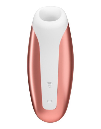 Миниатюрный вакуумный стимулятор Satisfyer Love Breeze Copper || Мініатюрний вакуумний стимулятор Satisfyer Love Breeze Copper