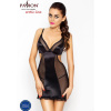 Распродажа!!! Сорочка приталенная с чашечками WILMA CHEMISE black L/XL - Passion, трусики || Розпродаж!!! Сорочка приталена з чашечками WILMA CHEMISE black L/XL - Passion, трусики