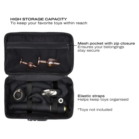 Кейс для игрушек Dorcel DISCREET BOX LUXURY GOLD || Кейс для іграшок Dorcel DISCREET BOX LUXURY GOLD