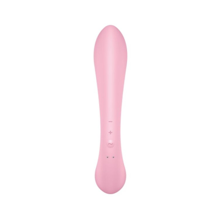 Вибратор-кролик Satisfyer Triple Oh Pink || Вібратор-кролик Satisfyer Triple Oh Pink