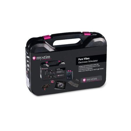 Электростимулятор Mystim Pure Vibes, 2 канала, 3 программы, механические переключатели || Електростимулятор Mystim Pure Vibes, 2 канали, 3 програми, механічні перемикачі