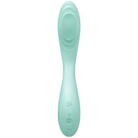 Вибратор с жемчужной стимуляцией точки G Satisfyer Rrrolling Pleasure Mint || Вібратор із перлинною стимуляцією точки G Satisfyer Rrrolling Pleasure Mint