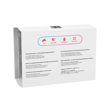 Набор мастурбаторов-яиц Lovense Kraken masturbator egg box, 6 штук, разная текстура || Набір мастурбаторів-яєць Lovense Kraken masturbator egg box, 6 штук, різна текстура