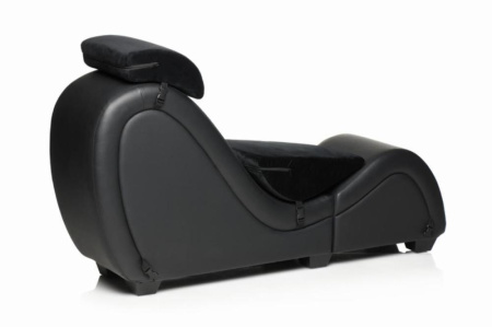 Секс-кресло с подушками Master Series Kinky Sex Lounge with Cushions - Black || Секс-крісло з подушками Master Series Kinky Sex Lounge with Cushions - Black