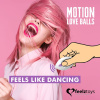 Вагинальные шарики с массажем и вибрацией FeelzToys Motion Love Balls Jivy с пультом ДУ, 7 режимов || Вагінальні кульки з масажем і вібрацією FeelzToys Motion Love Balls Jivy з пультом ДК, 7 режимів