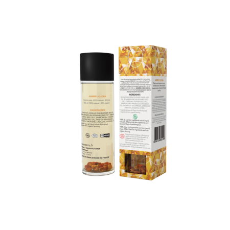 Массажное масло EXSENS Amber Jojoba (гармонизирующее с янтарем) 100мл, натуральное || Масажна олія EXSENS Amber Jojoba (гармонізує, з бурштином) 100мл, натуральна