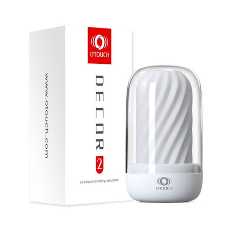 Мастурбатор Otouch DECOR 2, TPE, подогрев до 55 °C, УФ-дезинфекция || Мастурбатор Otouch DECOR 2, TPE, підігрів до 55 °C, УФ-дезінфекція