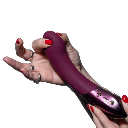 Вибратор для точки G Hot Octopuss KURVE, Treble and Bass Technology, 2 мотора, мягкий кончик || Вібратор для точки G Hot Octopuss KURVE, Treble and Bass Technology, 2 мотори, м’який кінчик