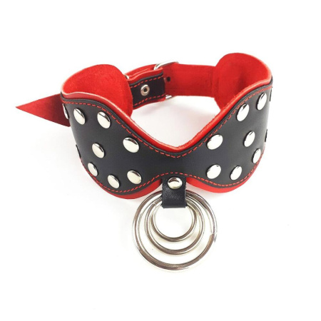 Ошейник из натуральной кожи Art of Sex -  Collar Butterfly || Нашийник з натуральної шкіри Art of Sex -  Collar Butterfly