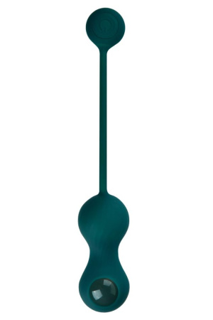 Вагинальные смарт-шарики с вибрацией Fun Town Crystal, с прозрачным стеклянным шаром || Вагінальні смарт-кульки з вібрацією Fun Town Crystal, з прозорою скляною кулею