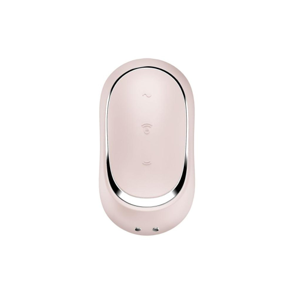 Вакуумный стимулятор с вибрацией Satisfyer Pro To Go 2 Beige