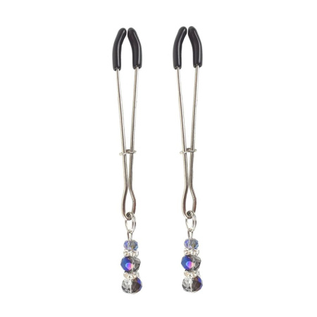 Зажимы для сосков Art of Sex - Nipple Clamps Lovely Blue || Затискач для сосків Art of Sex - Nipple Clamps Lovely Blue