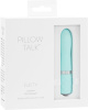Роскошный вибратор PILLOW TALK - Flirty Teal с кристаллом Сваровски, гибкая головка || Розкішний вібратор PILLOW TALK - Flirty Teal з кристалом Сваровські, гнучка голівка