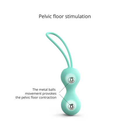 Вагинальные шарики Love To Love JOIA - ENJOY MINT || Вагінальні кульки Love To Love JOIA - ENJOY MINT