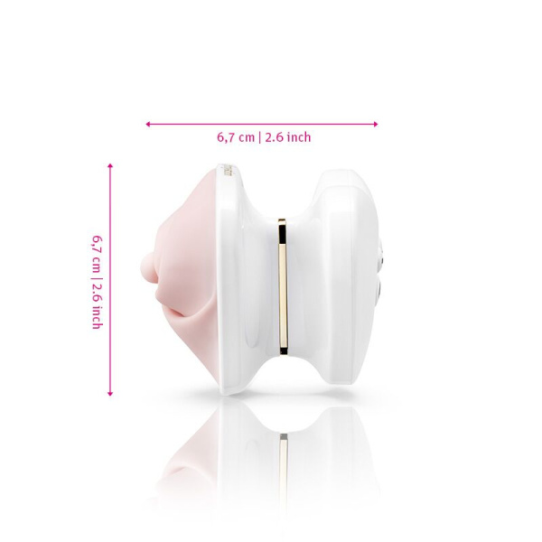 Вибратор для клитора Mystim Heart´s Desire White, 8 режимов, очень мощный