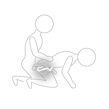 Универсальный вибратор с эрекционным кольцом Rocks Off The-Vibe, пульт ДУ || Універсальний вібратор з ерекційним кільцем Rocks Off The-Vibe, пульт ДК