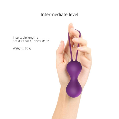 Вагинальные шарики Love To Love JOIA - PURPLE RAIN || Вагінальні кульки Love To Love JOIA - PURPLE RAIN