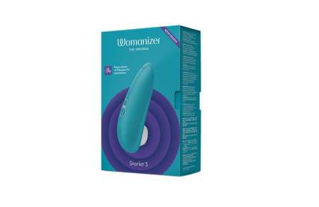 Вакуумный клиторальный стимулятор Womanizer Starlet 3 TURQUOISE || Вакуумний кліторальний стимулятор Womanizer Starlet 3 TURQUOISE