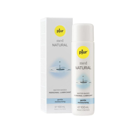 Лубрикант на водной основе pjur MED Natural glide 100 мл специально для сухой и чувствительной кожи || Лубрикант на водній основі pjur MED Natural glide 100 мл спеціально для сухої та чутливої ​​шкіри